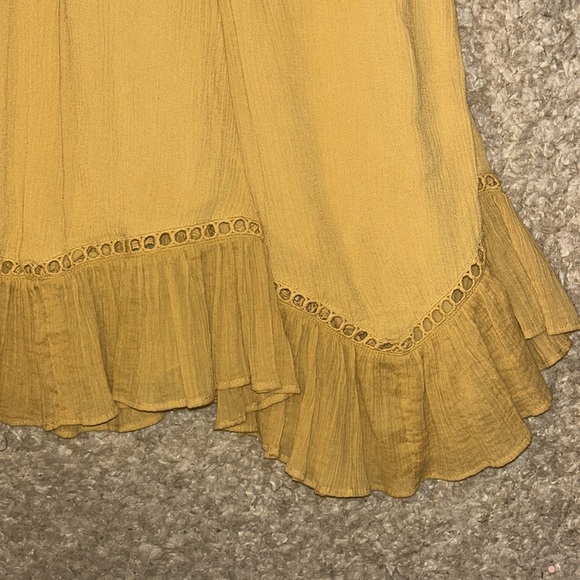 Free People Freya Mini Dress in Hay There Yellow - Picture 6 of 10